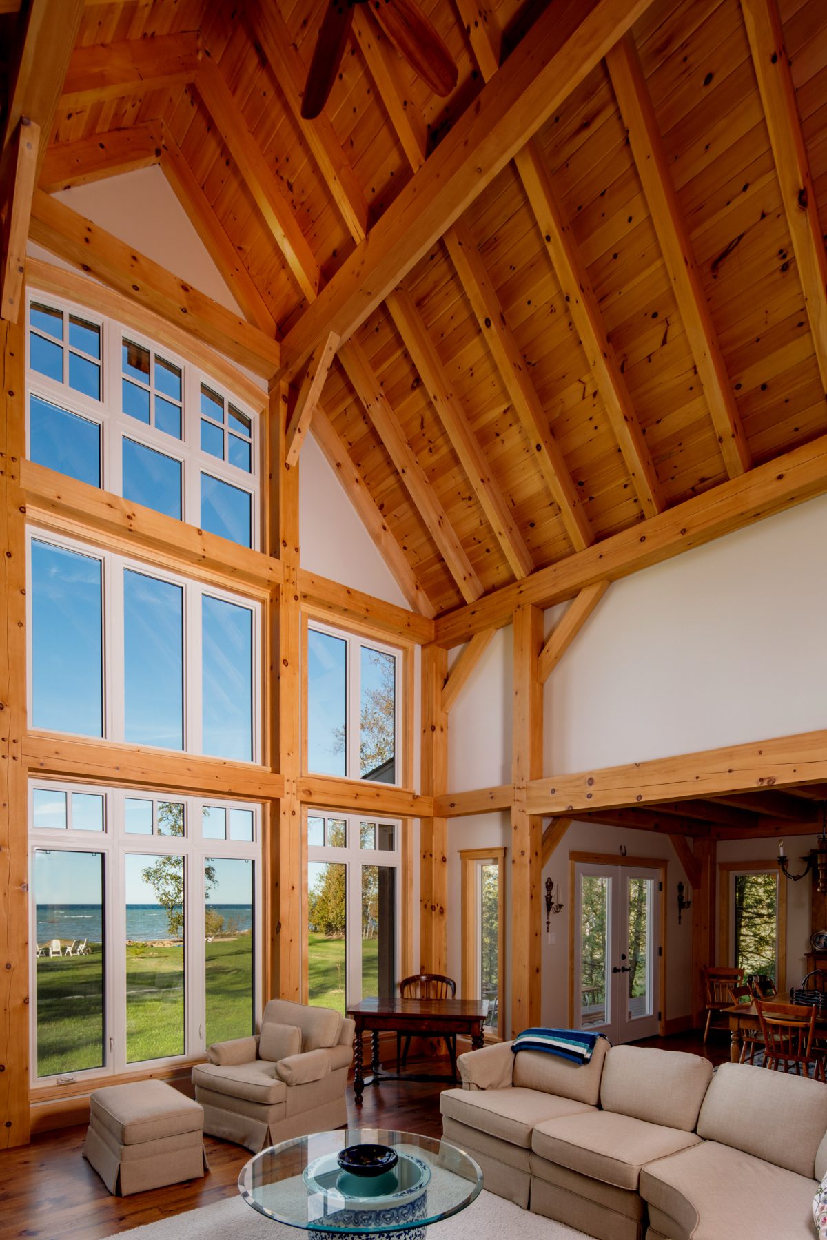 8-Normerica-Timber-Frame-Interior-Cottage-Living-Room-Great-Room-Cathedral-Ceiling-View-of-the-Lake.jpg